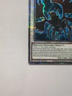 Yugioh Black-Winged Dragon MP24-EN028 Quarter Century Secret Rare VLP - Image 4