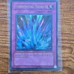 Konami Yu-Gi-Oh! Torrential Tribute DB1-EN228 Trap-Normal Dark Beginning 1 Holo - Image 1