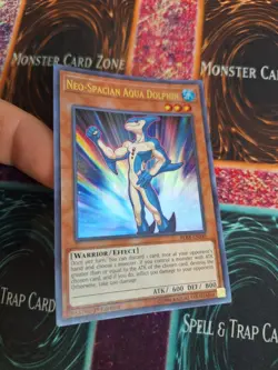 Yugioh Neo-Spacian Aqua Dolphin BLRR-EN049 Ultra Rare 1st Edition Near Mint - Image 2