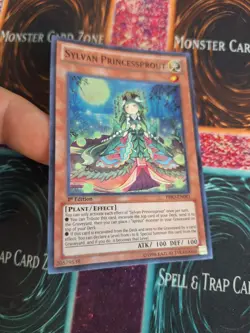 Yugioh Sylvan Princessprout PRIO-EN083 Super Rare 1st Edition Near Mint - Image 2