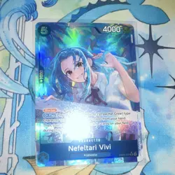 Bandai Nefeltari Vivi EB03-024 Foil 4000 Power One Piece CCG Heroines Edition - Image 1