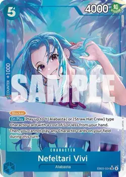 Nefeltari Vivi (024) EB03-024 Extra Booster: One Piece Heroines Edition Foil - Image 1