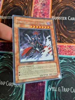 Yugioh Gorz the Emissary of Darkness DLG1-EN000 Secret Rare Limited Near Mint - Image 2