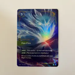 Riftbound Origins - Fox-Fire - 256/298 - Holo NM - Image 1