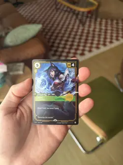 Ahri Alluring (Launch Exclusive) Riftbound ENG Promo Foil Holographic NM+ PAX26 - Image 1