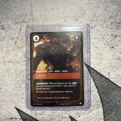 Riftbound Spiritforged Lucian Merciless 113a/221 Showcase Alt Art - Image 1