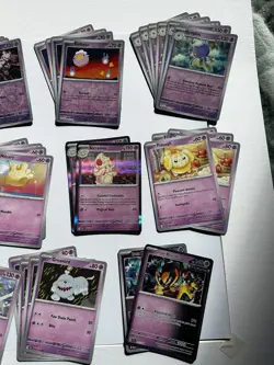 Pokemon TCG Stellar Crown Bulk Psychic Bundle Inc Holos & Reverse Holos 46 Cards - Image 4