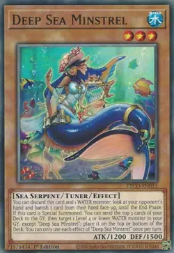 1x (NM) Deep Sea Minstrel - ETCO-EN015 - Common - 1st Edition YuGiOh - Image 1