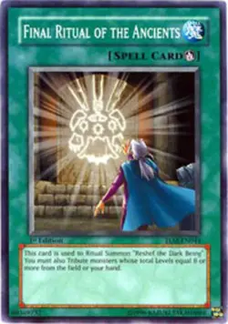 1x (LP) Final Ritual of the Ancients - TLM-EN044 - Common - 1st Edition YuGiOh - Image 1