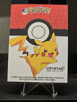 Non-tcg Poliwag #060: Stained Glass Crystal Card Collection - Image 2