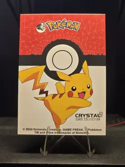 Non tcg Gengar #94: Stained Glass Crystal Card Collection - Image 2