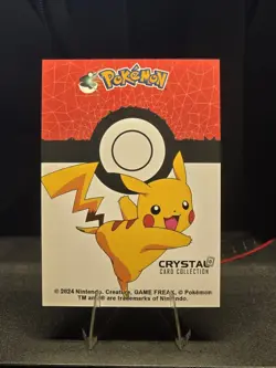 Non tcg Squirtle #007 : Stained Glass Crystal Card Collection - Image 2