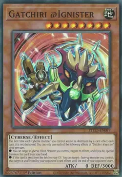 1x (NM) Gatchiri @Ignister - ETCO-EN097 - Super Rare - 1st Edition YuGiOh - Image 1