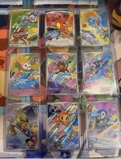 pokemon first partner illustration collection 9 card set - Image 1