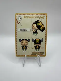 Nintendo Power GameCube ANIMAL CROSSING e-Reader NES LINK Promo PR Design Card - Image 1