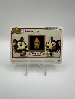 Nintendo Power GameCube ANIMAL CROSSING e-Reader NES LINK Promo PR Design Card - Image 2