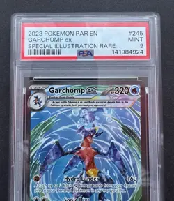 *PSA 9* Garchomp ex 245/182 - Paradox Rift - Mint - Full Art Pokemon Card - Image 2