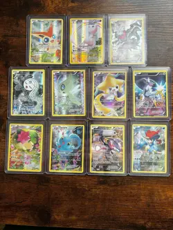 XY 20th Anniversary Mythical Pokemon Collection Holo Basic Card Lot - Image 1