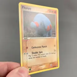 Phanpy 69/107 EX Deoxys Regular Common Pokemon Card 2005 English Cute Clay VLP - Image 3