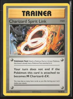 Charizard Spirit Link Uncommon XY - Evolutions 75/108 NM Pokemon Card - Image 1