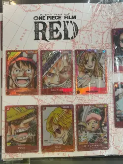 One Piece Card Game Premium Card Collection Film Red Edition Promo Cards 2p Set - Image 2