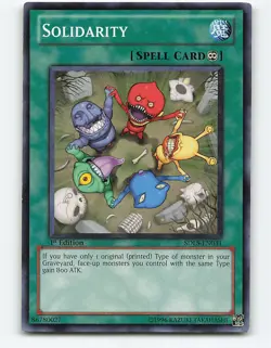 Solidarity #SDLS-EN031 1st Edition Yugioh Card - Image 1