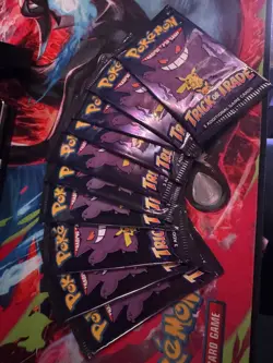 Lot 10 Pokemon TCG Trick or Trade Booster Sealed Packs 2023 Halloween - 30 Cards - Image 1