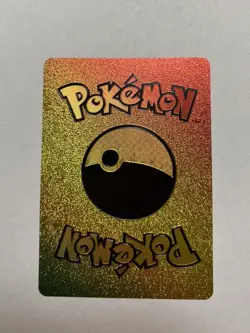 CHARIZARD V Rainbow Foil Fan Art Display Card, HP 508 NM - Image 2