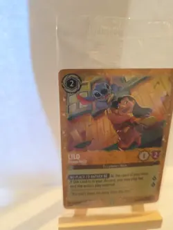 SEALED LILO Escape Artist LORCANA Promo Cards - Gold Foil - 25/P2 - Image 2