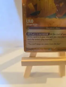 SEALED LILO Escape Artist LORCANA Promo Cards - Gold Foil - 25/P2 - Image 5