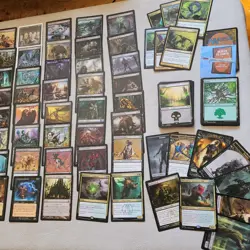 Commander Magic Deck MTG Cards = ALL 100 ***ZOMBIES Tribal Green & Black*** - Image 2