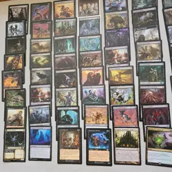 Commander Magic Deck MTG Cards = ALL 100 ***ZOMBIES Tribal Green & Black*** - Image 3