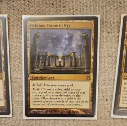 Nykthos, Shrine to Nyx MTG THB 223 Theros Regular Rare NM - Image 3