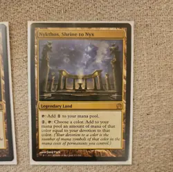 Nykthos, Shrine to Nyx MTG THB 223 Theros Regular Rare NM - Image 5