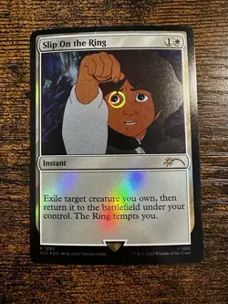Slip On The Ring R1293 Magic TCG Lord Of The Rings Secret Lair Drop - Foil NM 💎 - Image 1