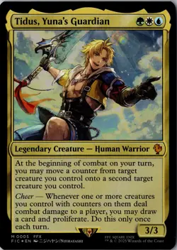 Tidus, Yuna's Guardian FIC #5 NM Foil - Image 1