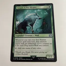 x1 Torgal, A Fine Hound FIN Final Fantasy MTG 208 M/NM 1x - Image 1