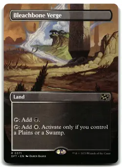 Bleachbone Verge (Borderless) 371 Magic_the_gathering Aetherdrift - Image 1