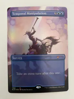 MTG Temporal Manipulation (1169) *Foil* Borderless Secret Lair: Frank Frazetta - Image 1