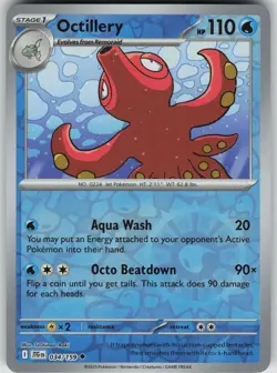Octillery 034/159 Uncommon Journey Together Pokemon Reverse Holo Near Mint - Image 1