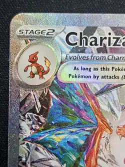 Pokemon Charizard ex Special Illustration Rare Full Art Holo SV03 Obsidian Flam… - Image 2