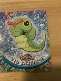 Pokemon Topps Tv Animation 10 Caterpie, 11 Metapod, 12 Butterfree - Image 2