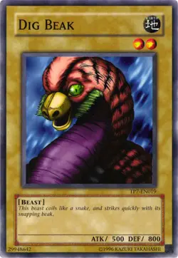1x (EX) Dig Beak - TP7-EN019 - Common - Unlimited Edition YuGiOh - Image 1