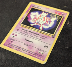Pokemon TCG Mewtwo #3 Black Star Promo The First Movie promo Illus.Ken Sugimari - Image 5