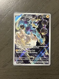 Pokemon TCG Thundurus Black Star Promo 209 Black Bolt NM - Image 1