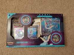 Pokemon TCG Vaporeon VMAX Premium Collection Box - Image 1