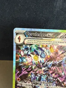 Ceruledge EX SAR 147/131 Prismatic Evolutions Pokemon TCG NM Pack Fresh - Image 2