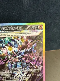 Ceruledge EX SAR 147/131 Prismatic Evolutions Pokemon TCG NM Pack Fresh - Image 3