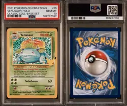 PSA 10 VENUSAUR #15 HOLO 2021 POKEMON CELEBRATIONS CLASSIC COLLECTION - Image 3
