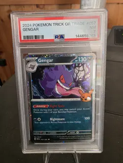 Pokemon trick or trade 2024 gengar psa 7 - Image 1
